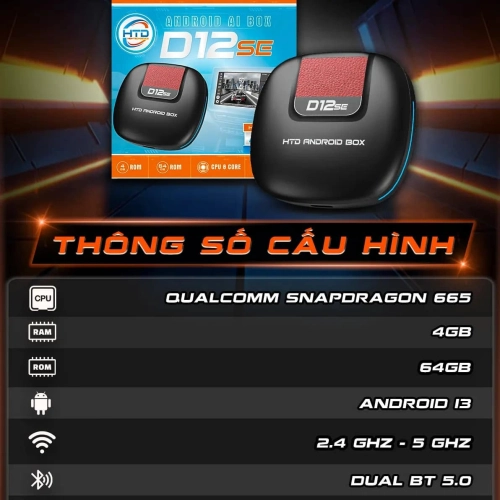 Android Box HTD D12SE