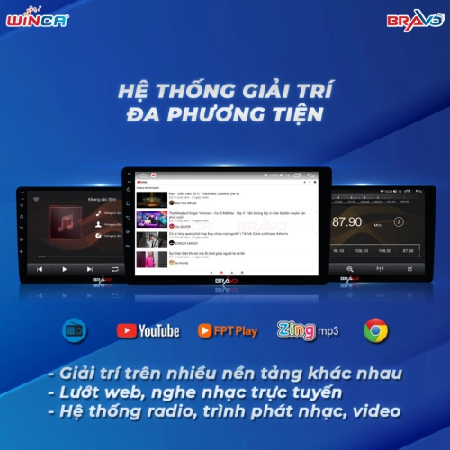 Màn Hình Android Bravo B100